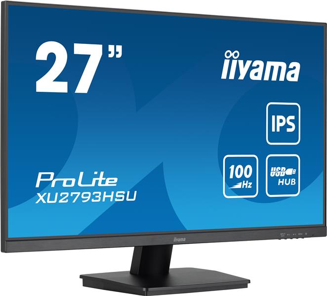 iiyama ProLite computer monitor 68,6 cm (27"") 1920 x 1080 Pixels Full HD LED Zwart