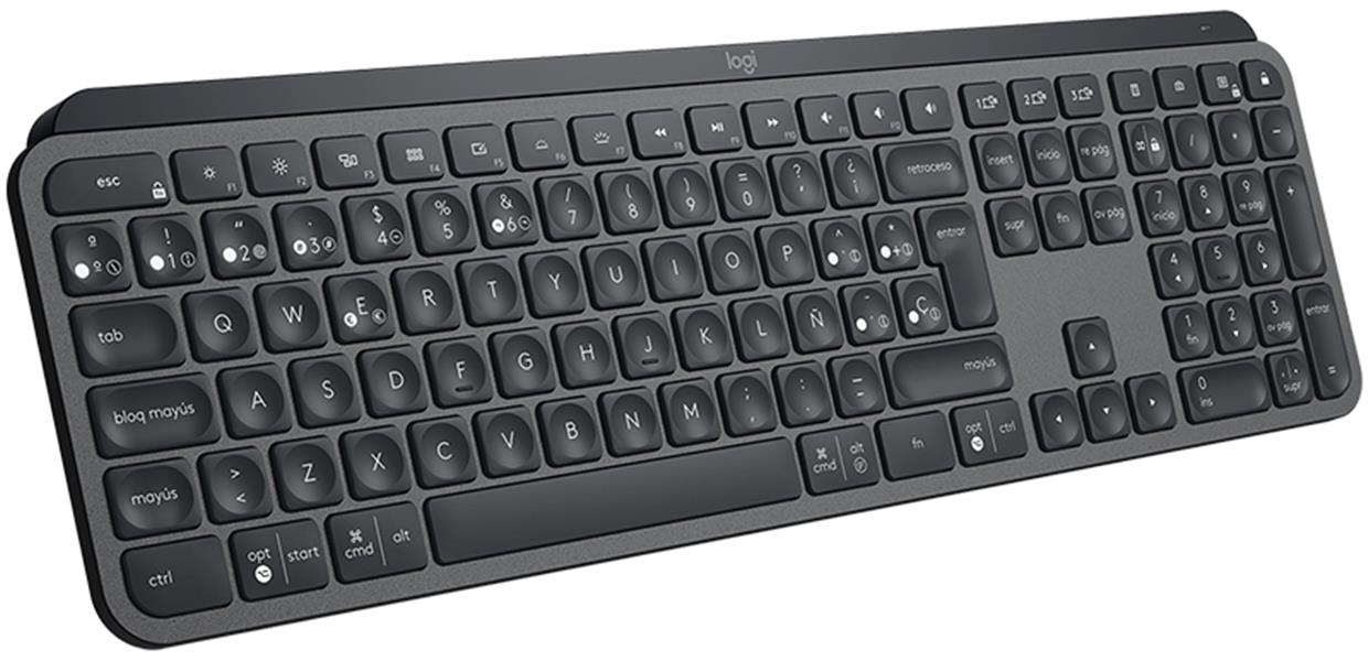 LOGI MX Keys Advanced Wirel Keyboard ES 