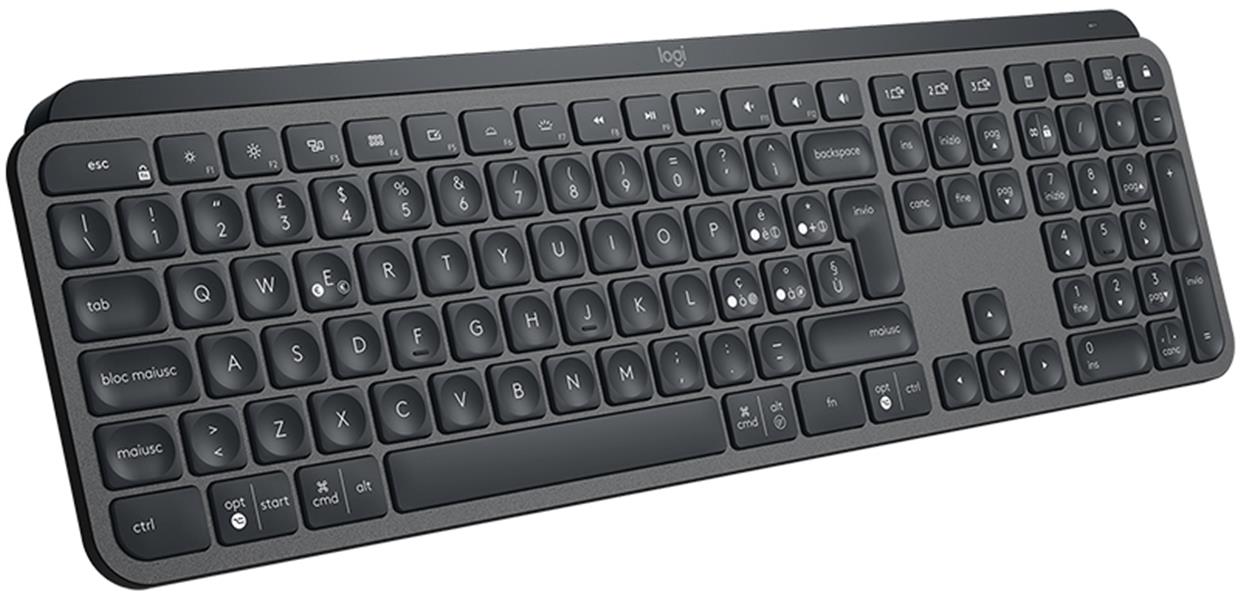 LOGI MX Keys Adv WL Illum Keyboard ITA 