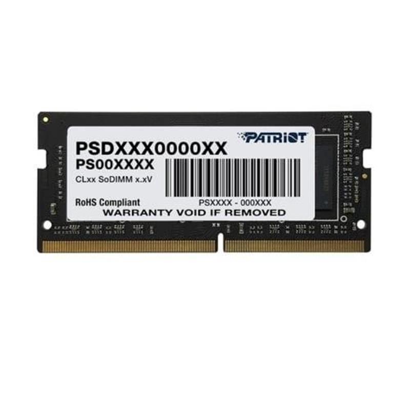 Patriot Signature-Line Memory 16 GB 1x 16GB SO-DIMM DDR4 2666MHz CL19 1 2V