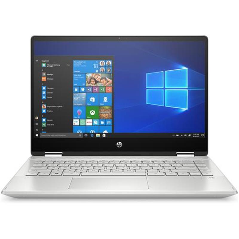 HP Pavilion x360 14-dh1740nd Hybride (2-in-1) 35,6 cm (14"") 1920 x 1080 Pixels Touchscreen Intel® 10de generatie Core™ i3 8 GB DDR4-SDRAM 256 GB SSD 