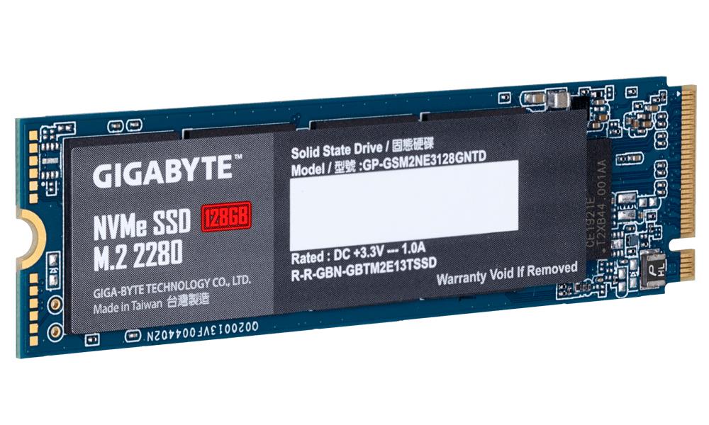 Gigabyte GP-GSM2NE3128GNTD internal solid state drive M.2 128 GB PCI Express 3.0 NVMe