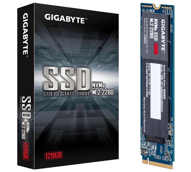 Gigabyte GP-GSM2NE3128GNTD internal solid state drive M.2 128 GB PCI Express 3.0 NVMe