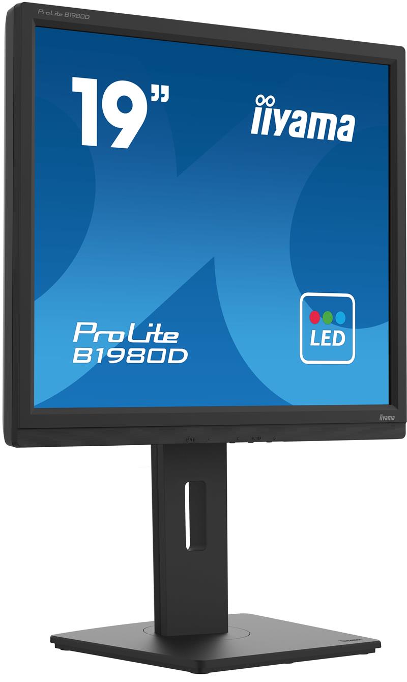 iiyama ProLite B1980D-B5 computer monitor 48,3 cm (19"") 1280 x 1024 Pixels SXGA LCD Zwart