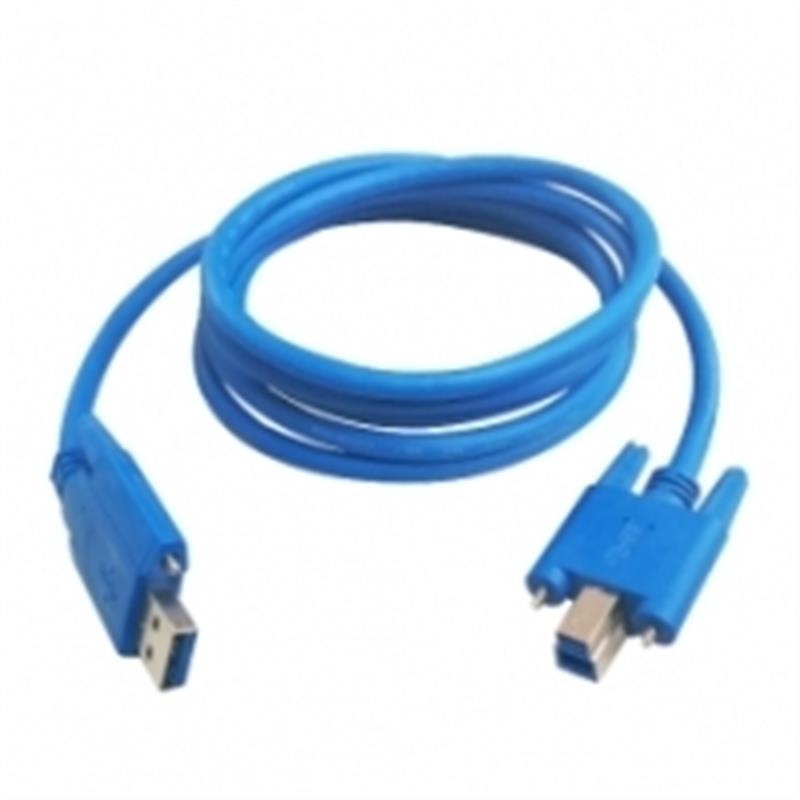 QNAP USB 3.0 5G 1.8M TYPE-A TO TYPE-B CABLE USB-kabel 1,8 m USB 3.2 Gen 1 (3.1 Gen 1) USB A USB B Blauw