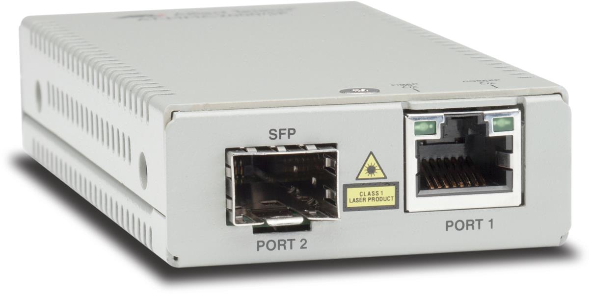 Allied Telesis AT-MMC2000/SP-960 netwerk media converter 1000 Mbit/s 850 nm Multimode Zilver