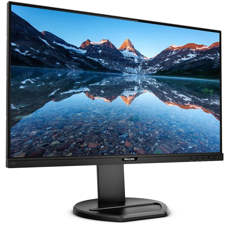 Philips B Line 243B9/00 computer monitor 60,5 cm (23.8"") 1920 x 1080 Pixels Full HD LED Zwart