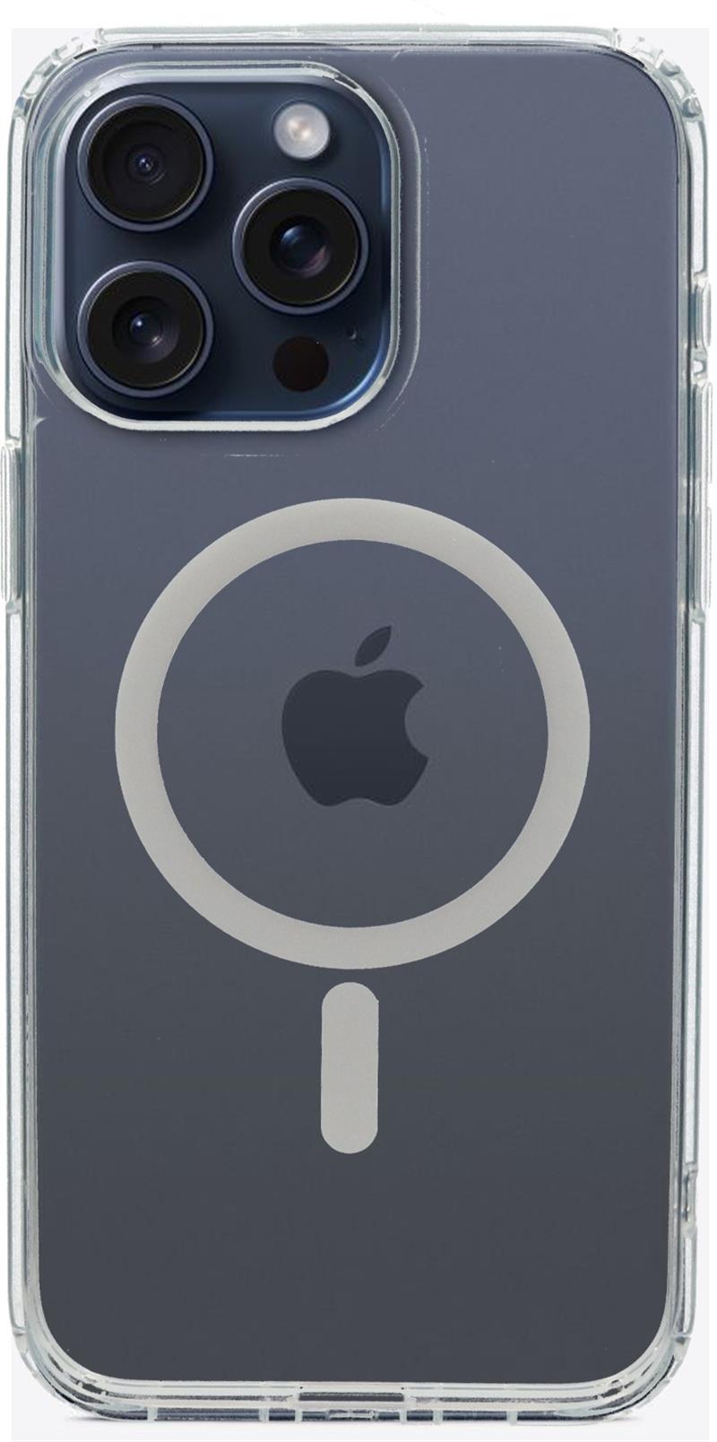 Mobiparts Hardcover Apple iPhone 15 Pro Max Clear (Magsafe Compatible)