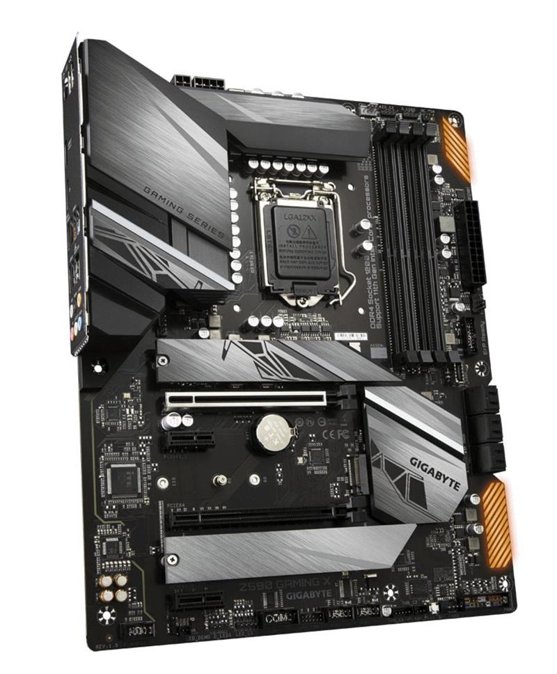 Gigabyte Z590 GAMING X moederbord Intel Z590 Express LGA 1200 ATX