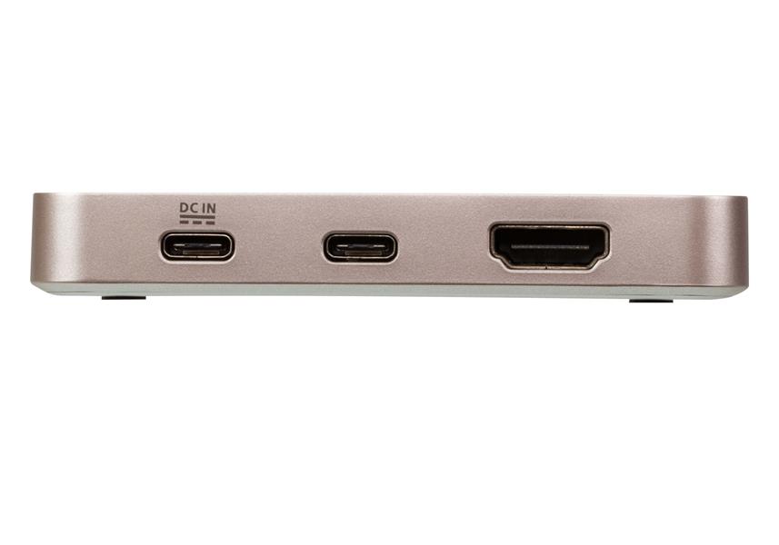 ATEN USB-C 4K Ultra Mini Dock met Power Pass-Through