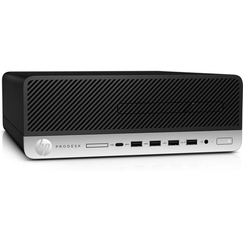 HP ProDesk 405 G4 AMD Ryzen 5 PRO 2400G 8 GB DDR4-SDRAM 256 GB SSD SFF Zwart PC Windows 10 Pro