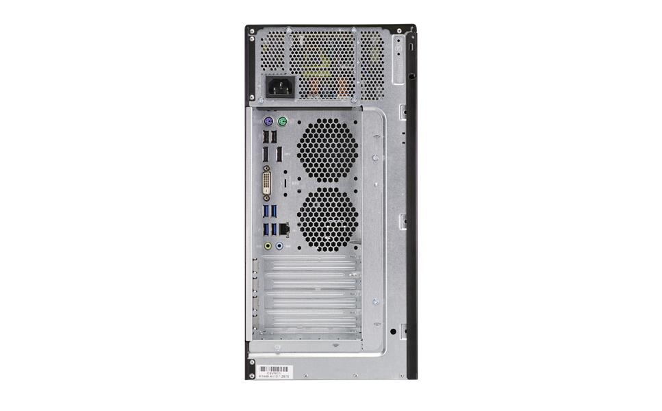 Fujitsu CELSIUS W580power Intel® 9de generatie Core™ i9 i9-9900K 32 GB DDR4-SDRAM 512 GB SSD Micro Tower Zwart, Rood Workstation Windows 10 Pro
