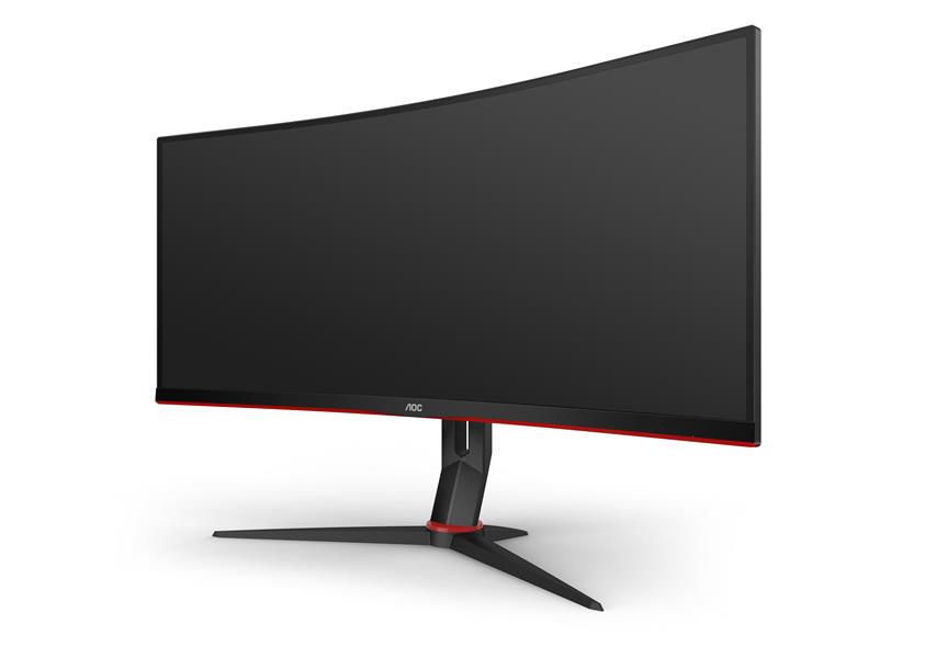 AOC Gaming CU34G2X/BK computer monitor 86,4 cm (34"") 3440 x 1440 Pixels WQHD LED Zwart