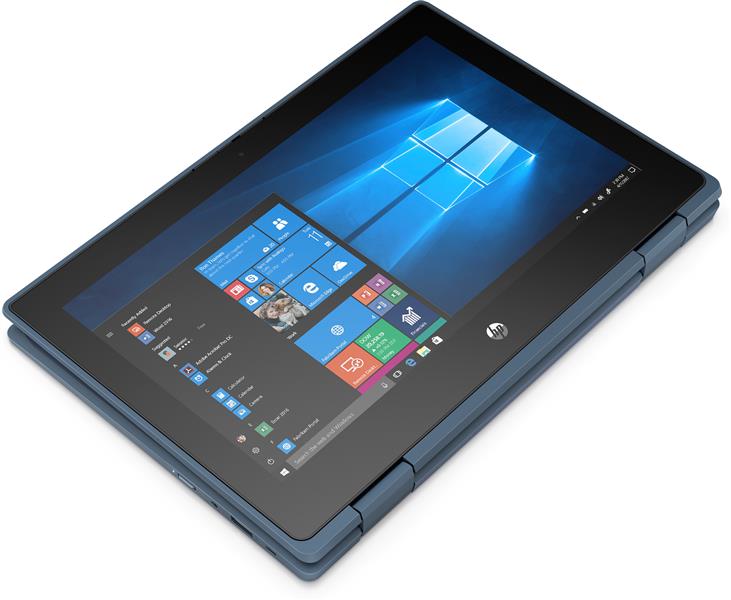 HP ProBook x360 11 G5 EE Hybride (2-in-1) Blauw 29,5 cm (11.6"") 1366 x 768 Pixels Touchscreen Intel® Pentium® Silver 4 GB DDR4-SDRAM 128 GB SSD Wi-Fi