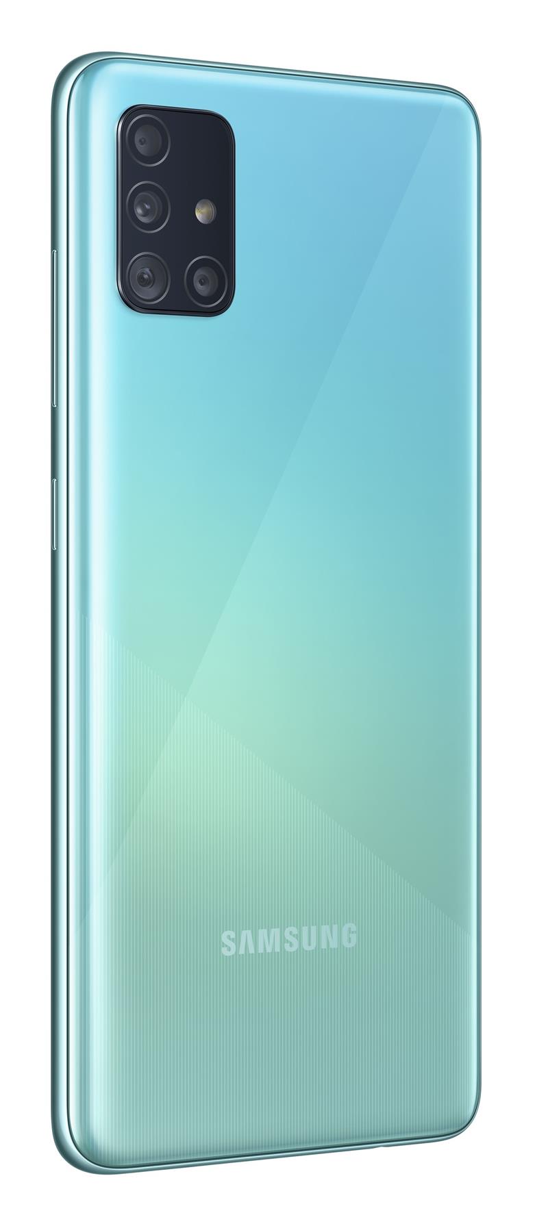 Samsung Galaxy A51 SM-A515F 16,5 cm (6.5"") Dual SIM 4G USB Type-C 4 GB 128 GB 4000 mAh Blauw