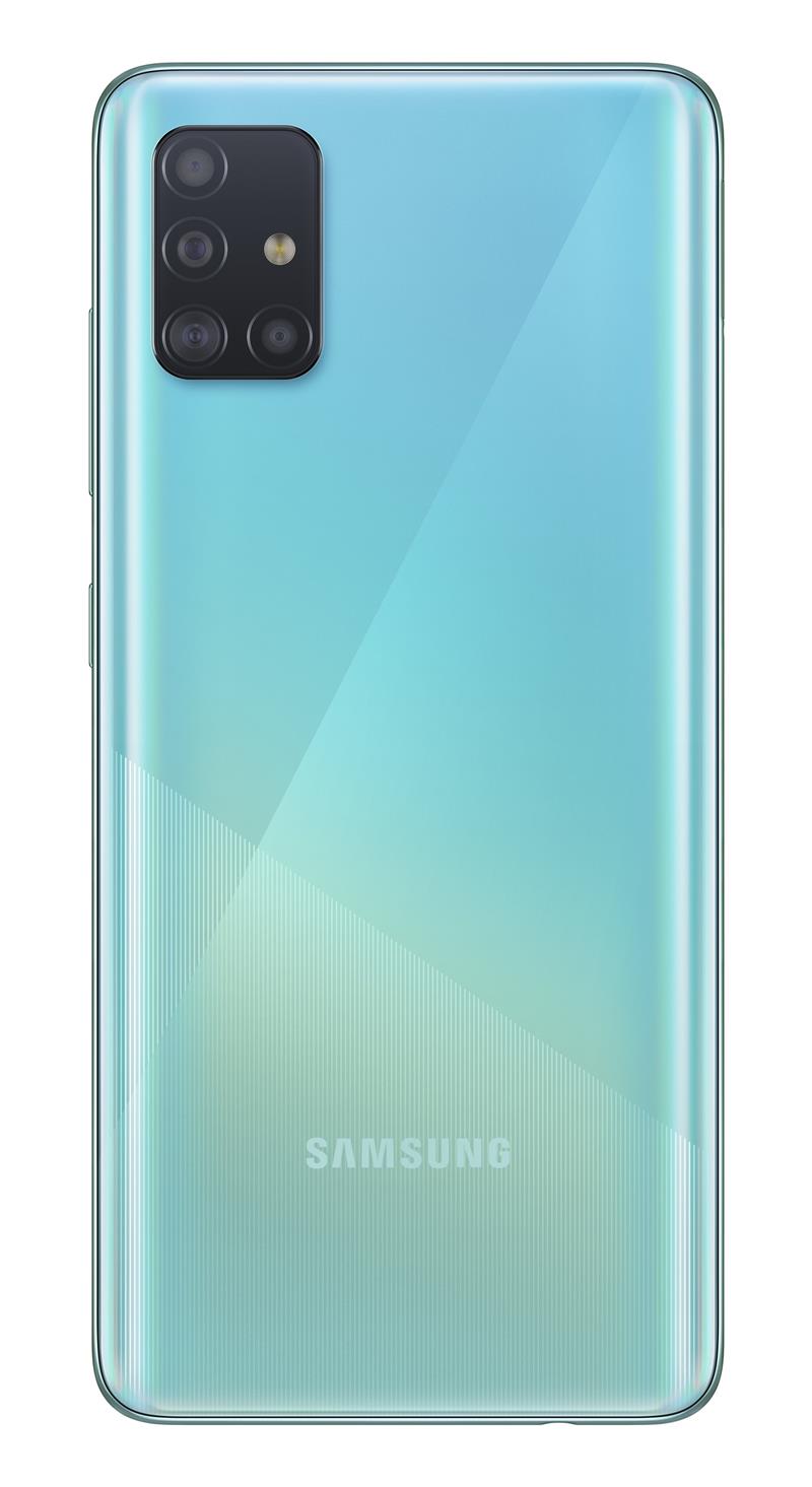Samsung Galaxy A51 SM-A515F 16,5 cm (6.5"") Dual SIM 4G USB Type-C 4 GB 128 GB 4000 mAh Blauw