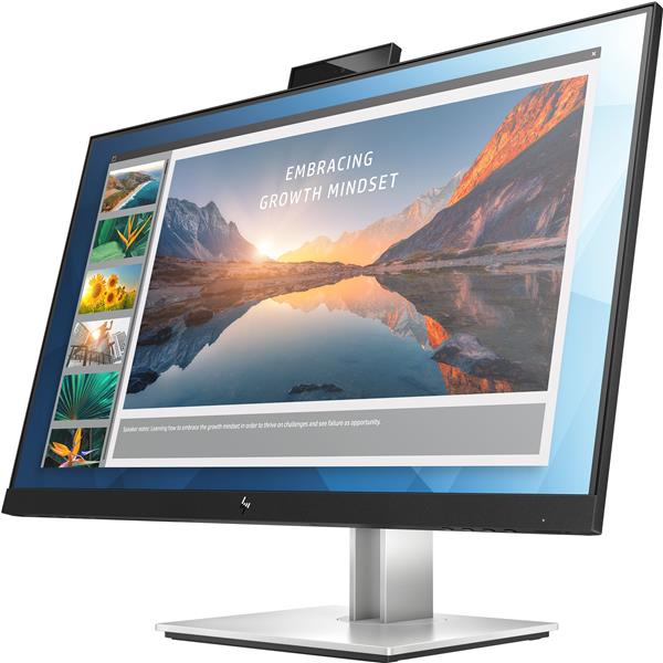 HP E24d G4 60,5 cm (23.8"") 1920 x 1080 Pixels Full HD LED Zwart, Zilver