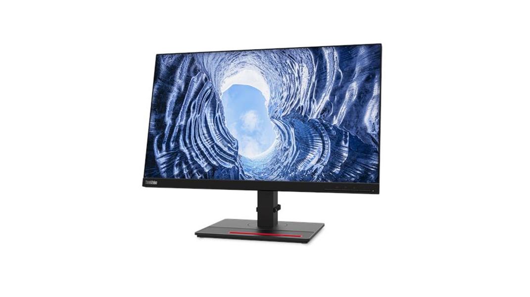 Lenovo ThinkVision T24h-20 60,5 cm (23.8"") 2560 x 1440 Pixels WQHD LCD Zwart