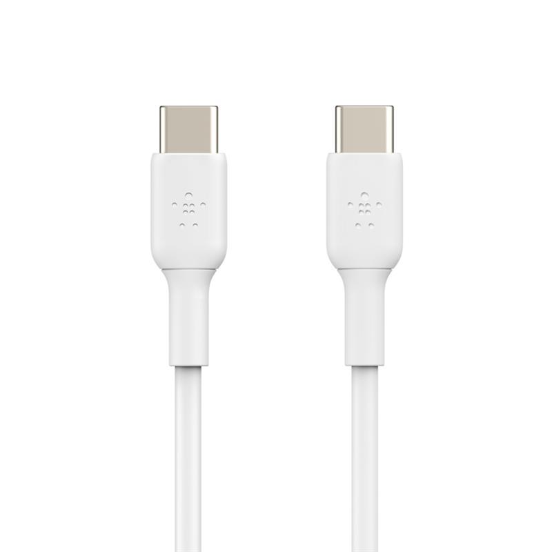Belkin CAB003BT2MWH USB-kabel 2 m USB C Wit