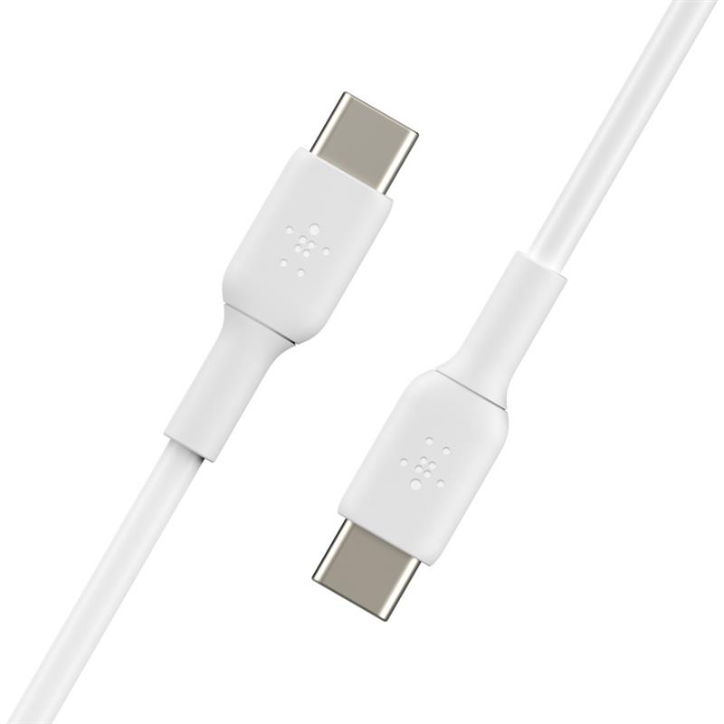 Belkin CAB003BT2MWH USB-kabel 2 m USB C Wit