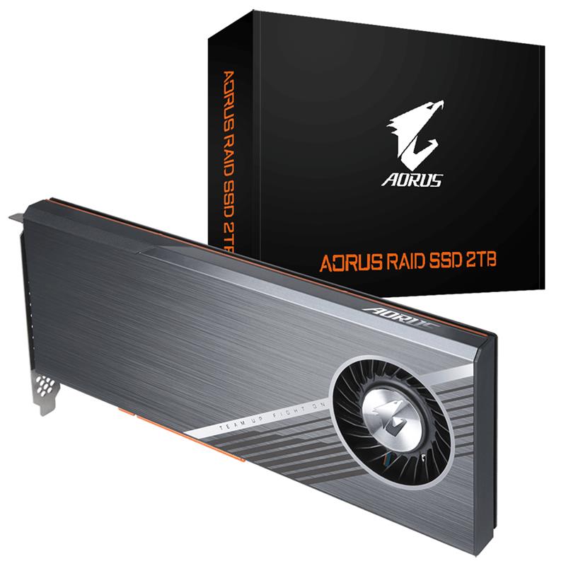 Gigabyte AORUS RAID SSD 2TB 2000 GB PCI Express 3.0 3D TLC NVMe