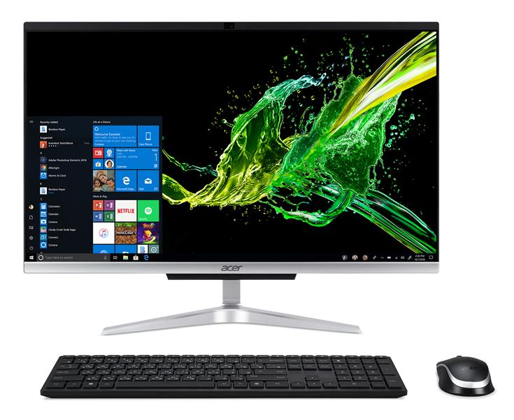 Acer Aspire C24-963 I5518 NL Intel® Core™ i5 i5-1035G1 60,5 cm (23.8"") 1920 x 1080 Pixels Alles-in-één-pc 8 GB DDR4-SDRAM 1,26 TB HDD+SSD Windows 10 