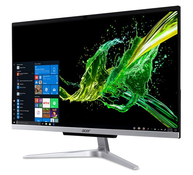 Acer Aspire C24-963 I5518 NL Intel® Core™ i5 i5-1035G1 60,5 cm (23.8"") 1920 x 1080 Pixels Alles-in-één-pc 8 GB DDR4-SDRAM 1,26 TB HDD+SSD Windows 10 