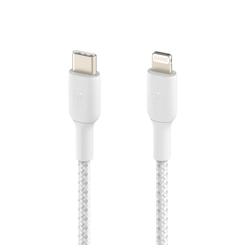 Belkin CAA004BT1MWH Lightning-kabel 1 m Wit