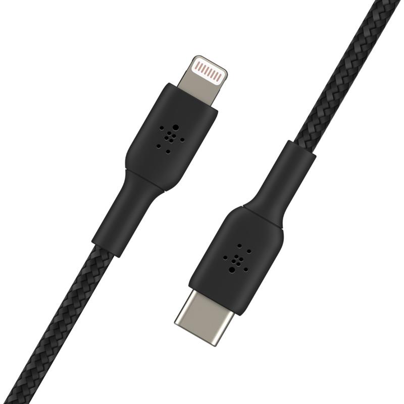 Belkin CAA004BT2MBK Lightning-kabel 2 m Zwart