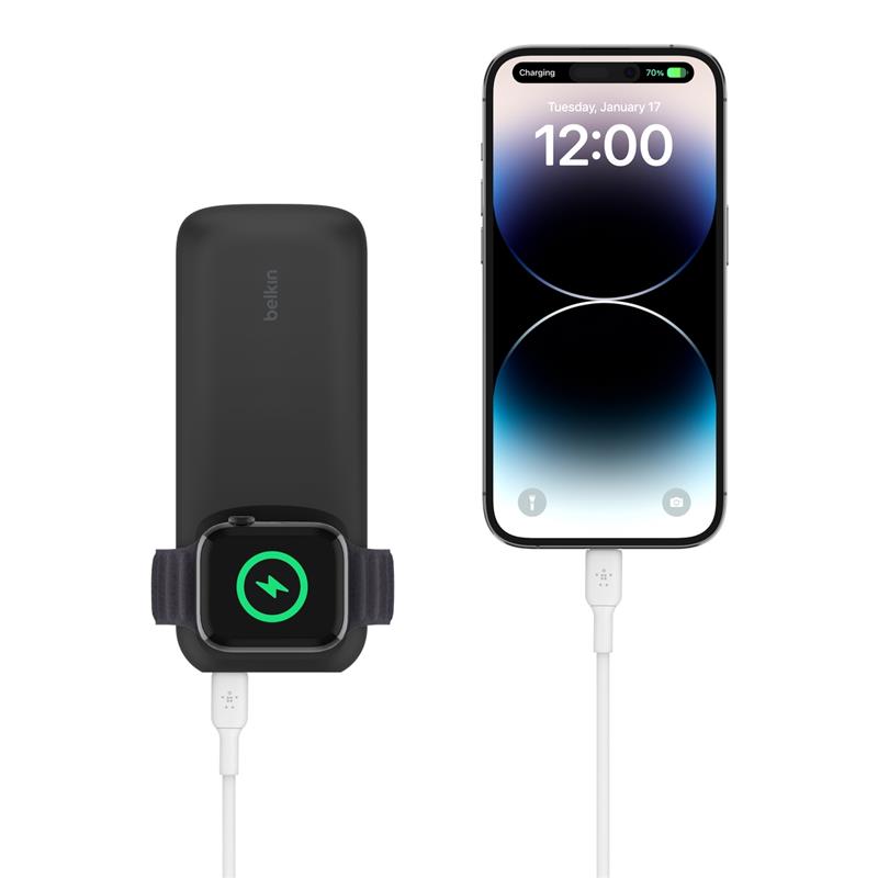 Belkin BoostCharge Pro 10000 mAh Draadloos opladen Zwart