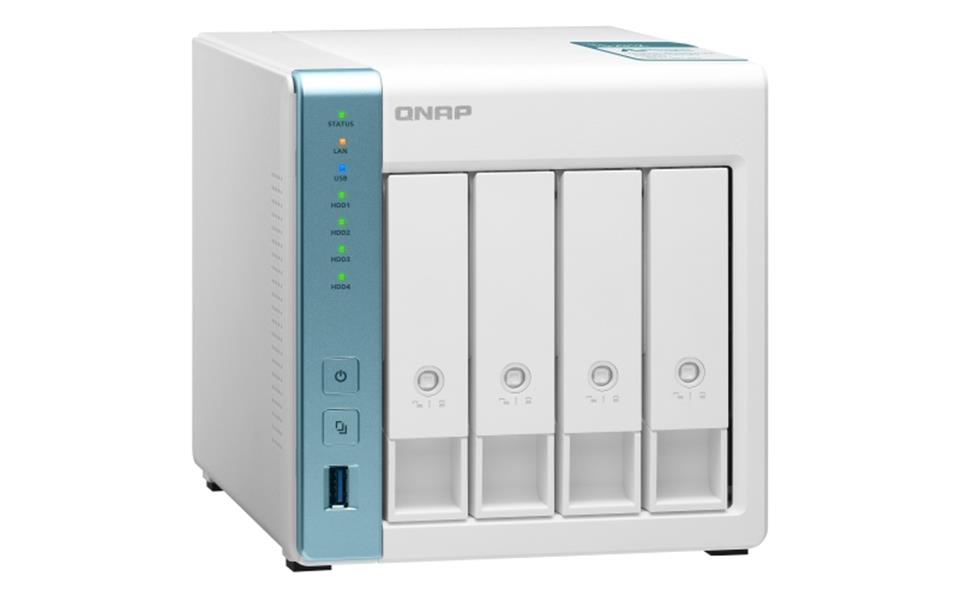 QNAP TS-431K data-opslag-server NAS Tower Ethernet LAN Wit Alpine AL-214