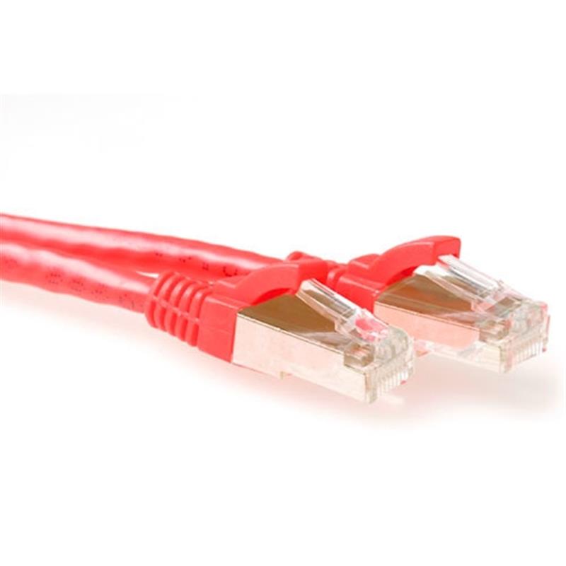 ACT FB6505 netwerkkabel Rood 5 m Cat6a S/FTP (S-STP)