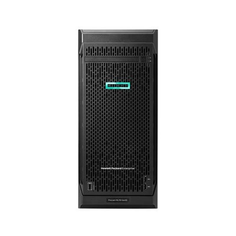 Hewlett Packard Enterprise ProLiant ML110 Gen10 server 38 4 TB 2 4 GHz 16 GB Tower 4 5U Intel Xeon Silver 800 W DDR4-SDRAM