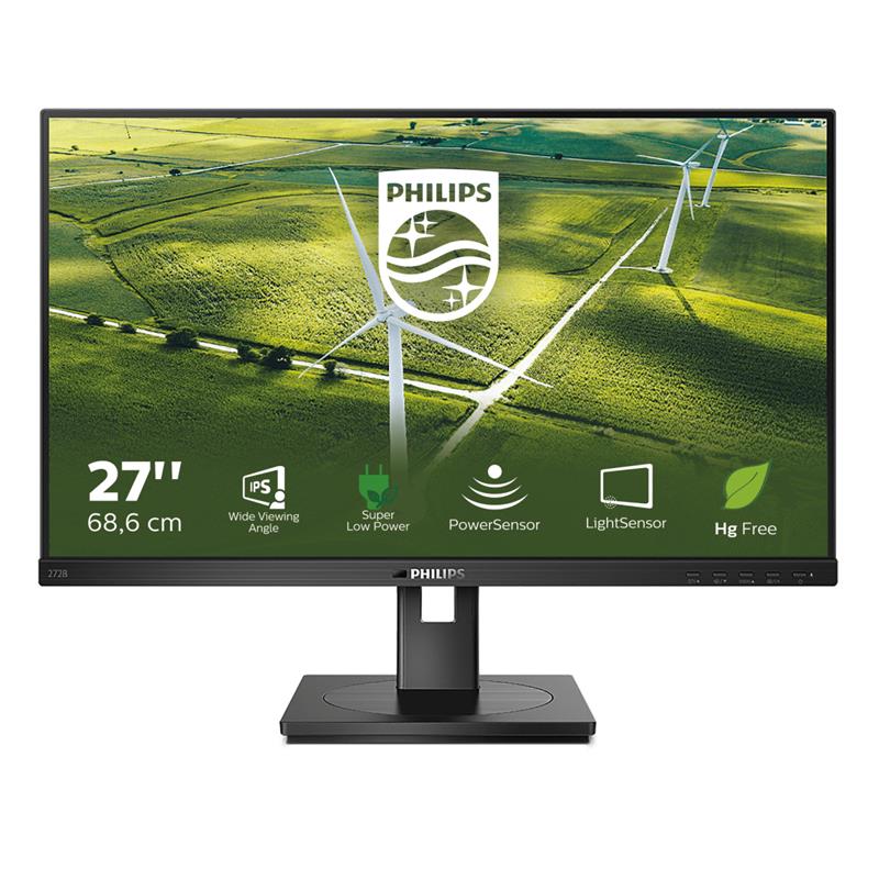 Philips B Line 272B1G/00 LED display 68,6 cm (27"") 1920 x 1080 Pixels Full HD Zwart