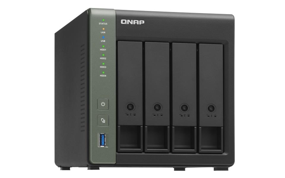 QNAP TS-431KX-2G data-opslag-server NAS Tower Ethernet LAN Zwart Alpine AL-214