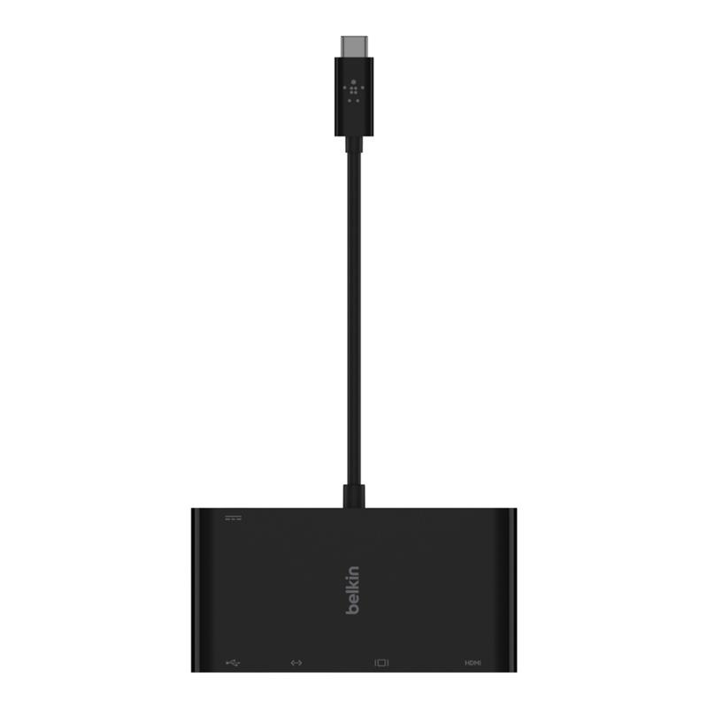 Belkin AVC004BTBK interface hub USB 3.2 Gen 1 (3.1 Gen 1) Type-C Zwart