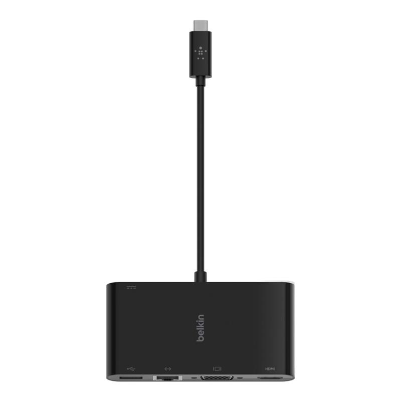 Belkin AVC004BTBK interface hub USB 3.2 Gen 1 (3.1 Gen 1) Type-C Zwart