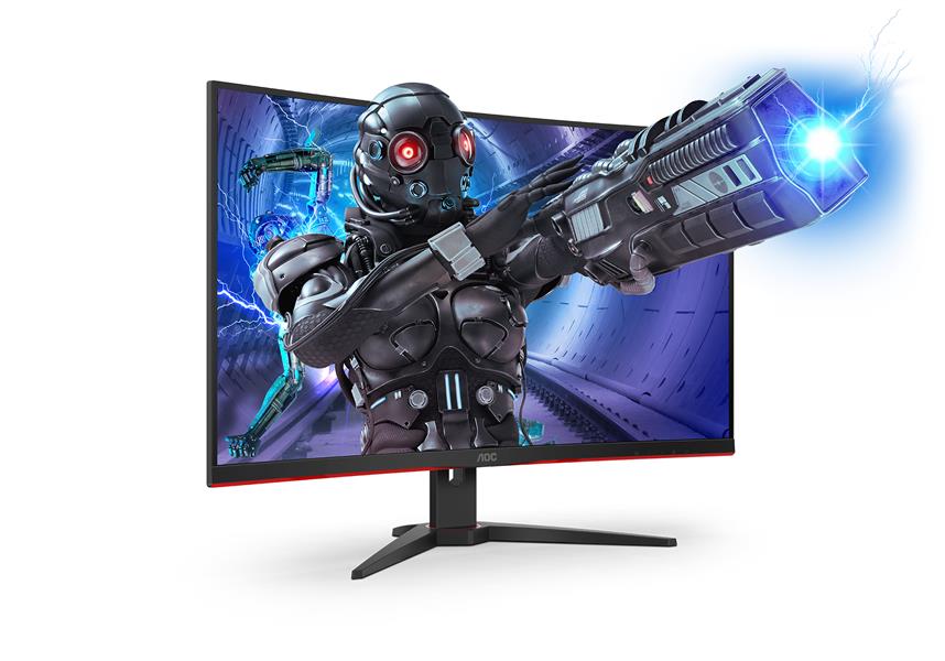 AOC Gaming C32G2ZE/BK computer monitor 80 cm (31.5"") 1920 x 1080 Pixels Full HD LED Zwart