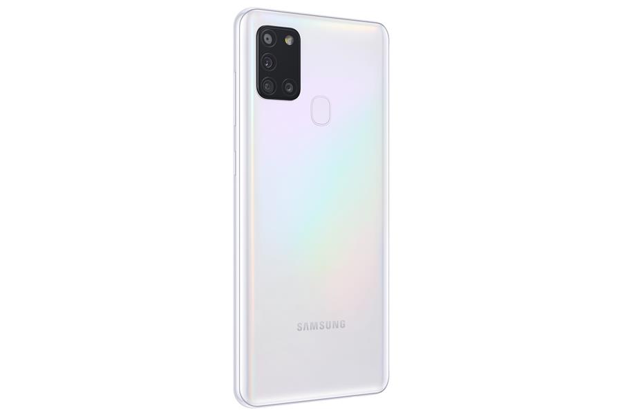 Samsung Galaxy A21s SM-A217F 16,5 cm (6.5"") Dual SIM Android 10.0 4G USB Type-C 4 GB 64 GB 5000 mAh Wit