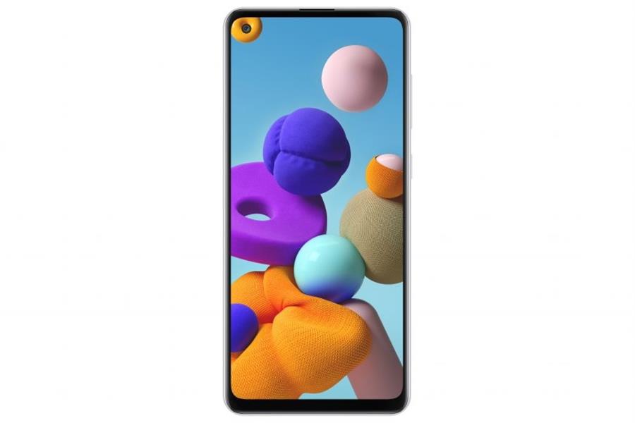 Samsung Galaxy A21s SM-A217F 16,5 cm (6.5"") Dual SIM Android 10.0 4G USB Type-C 4 GB 64 GB 5000 mAh Wit