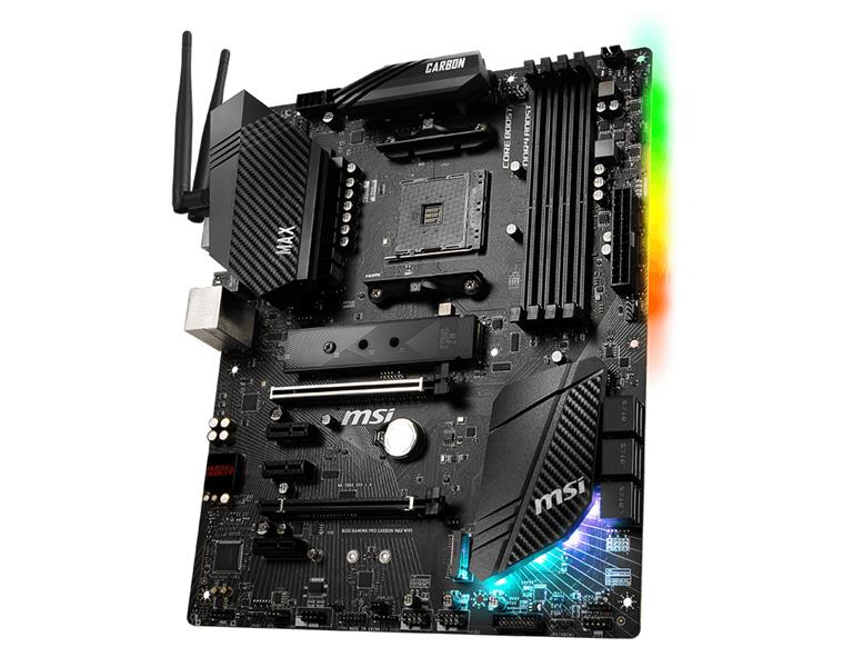MSI B450 GAMING PRO CARBON MAX WIFI Socket AM4 ATX AMD B450