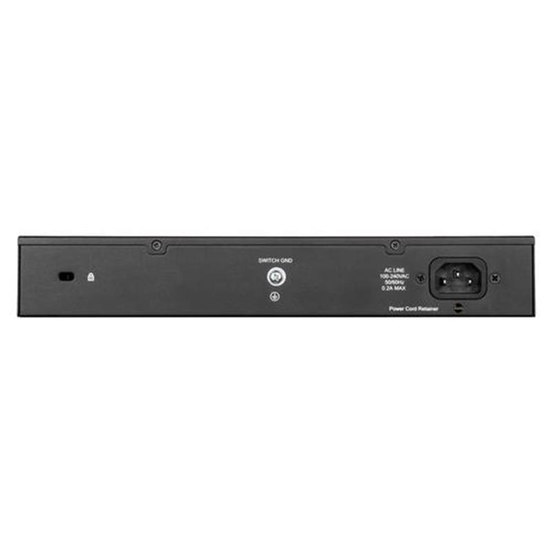 D-Link DGS-1100-16V2 netwerk-switch Managed L2 Gigabit Ethernet (10/100/1000) Zwart