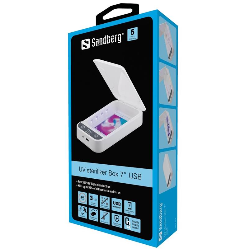 Sandberg UV Sterilizer Box 7 USB