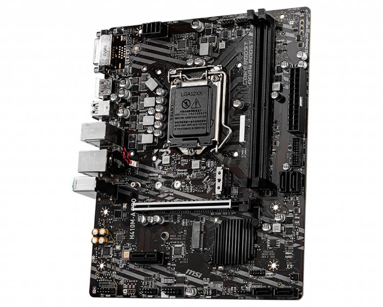 MSI H410M-A PRO LGA 1200 micro ATX Intel H410