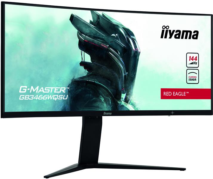 iiyama G-MASTER GB3466WQSU-B1 LED display 86,4 cm (34"") 3440 x 1440 Pixels UWQHD Zwart