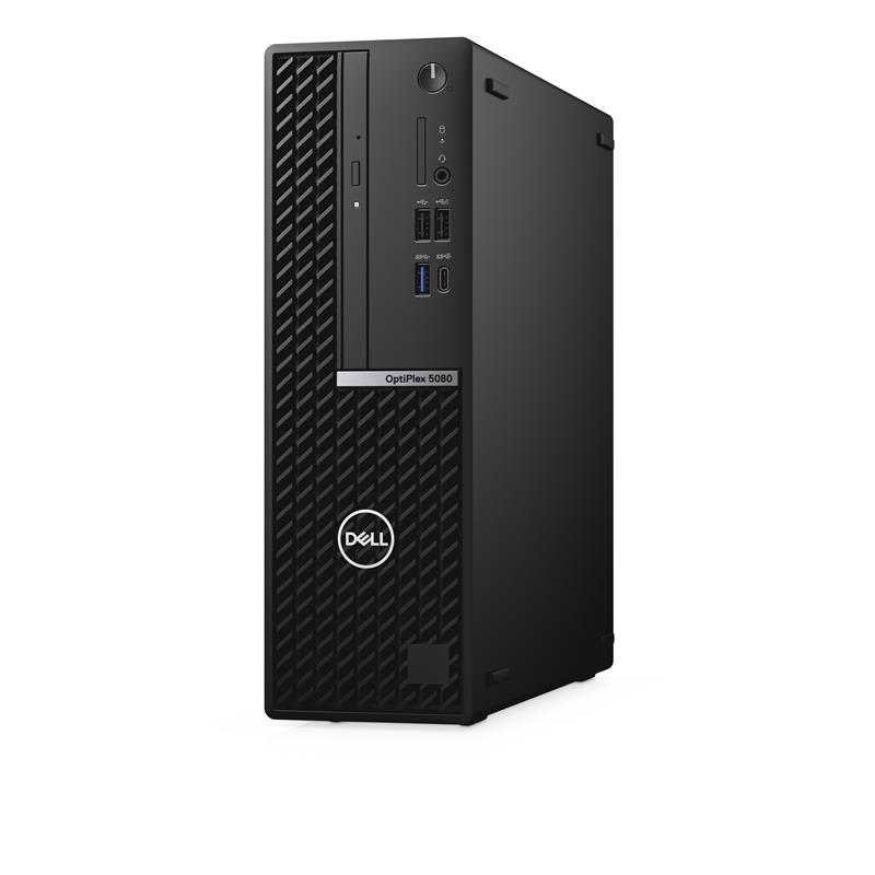 DELL OptiPlex 5080 Intel® Core™ i5 i5-10500 8 GB DDR4-SDRAM 256 GB SSD Windows 10 Pro SFF PC Zwart