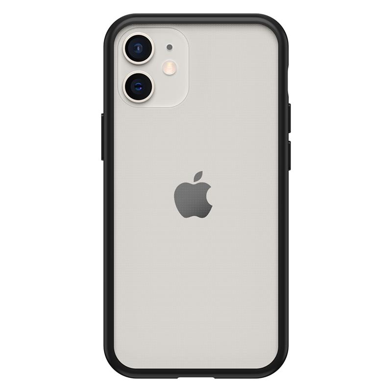 OtterBox React Series voor Apple iPhone 12 mini, transparant/zwart