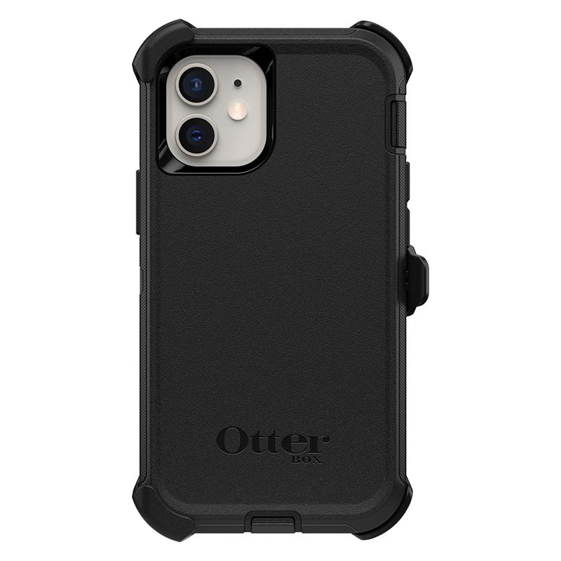 OtterBox Defender Series voor Apple iPhone 12/iPhone 12 Pro, zwart