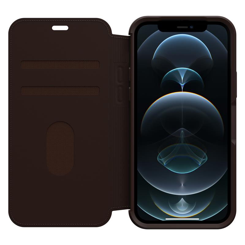 OtterBox Strada Folio Series voor Apple iPhone 12/iPhone 12 Pro, Espresso