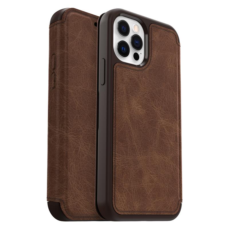 OtterBox Strada Folio Series voor Apple iPhone 12/iPhone 12 Pro, Espresso